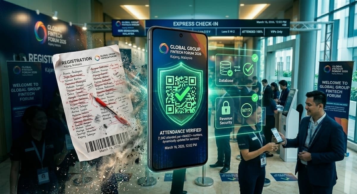 Preventing Fake Tickets and Walk-In Fraud at Large Conferences - SenangScan Guide