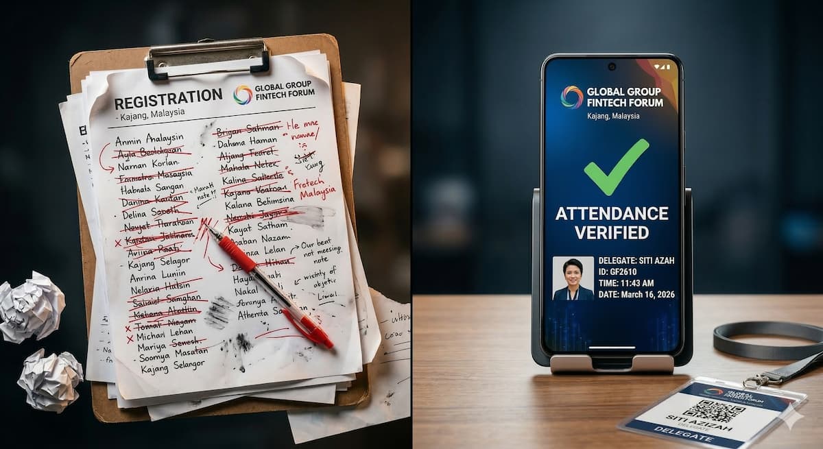 Why QR Code Event Check-In Is Better Than Manual Registration